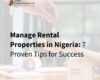 Manage Rental Properties in Nigeria